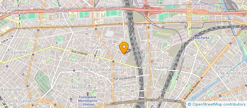 localisation de l'entreprise DM & C  PARIS