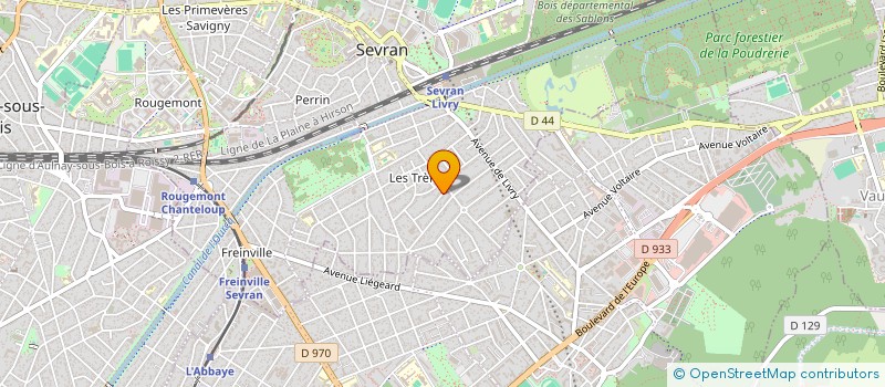 localisation de l'entreprise DM & COMPAGNY à SEVRAN