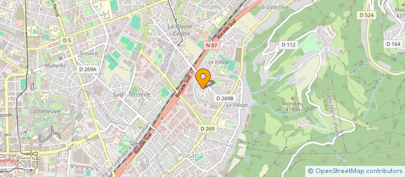 localisation de l'entreprise DM COMPETITION  SAINT-MARTIN-D'HERES