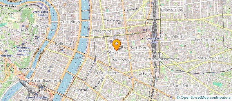 localisation de l'entreprise DM CONCEPT  LYON