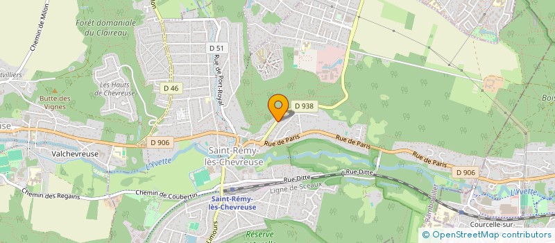 localisation de l'entreprise DM CONCEPT  SAINT-REMY-LES-CHEVREUSE