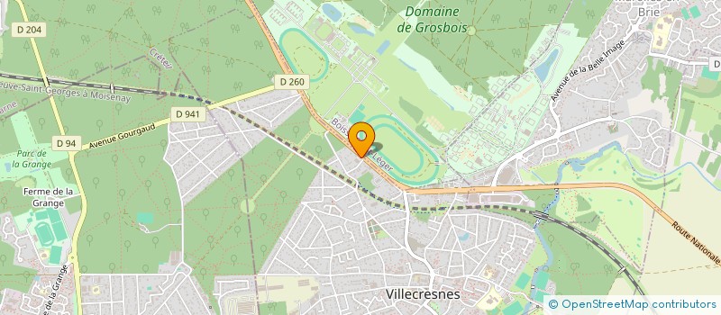 localisation de l'entreprise DM CONCEPT à VILLECRESNES