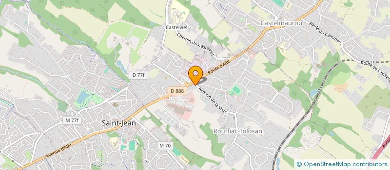 localisation de l'entreprise DM CONCEPT à ROUFFIAC-TOLOSAN