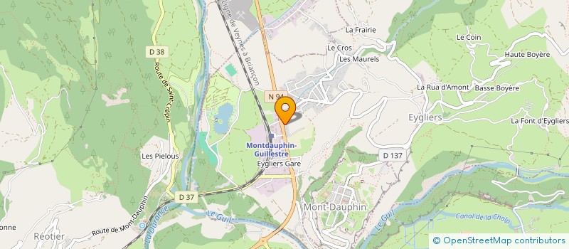 localisation de l'entreprise DM CONSEIL 05 à EYGLIERS