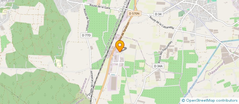 localisation de l'entreprise DM CONSEILS  GRAVESON