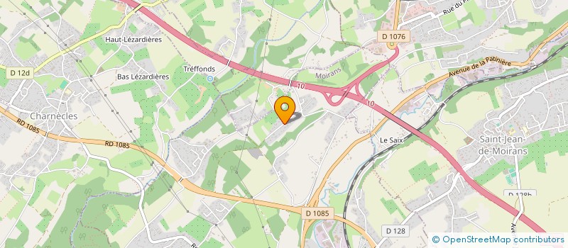 localisation de l'entreprise DM CONSEILS à MOIRANS