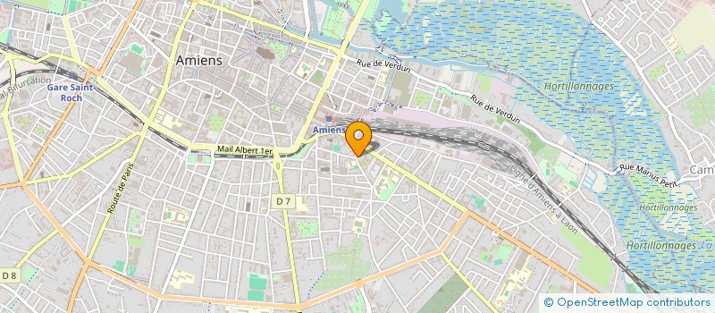 localisation de l'entreprise DM CONSTRUCTION  AMIENS