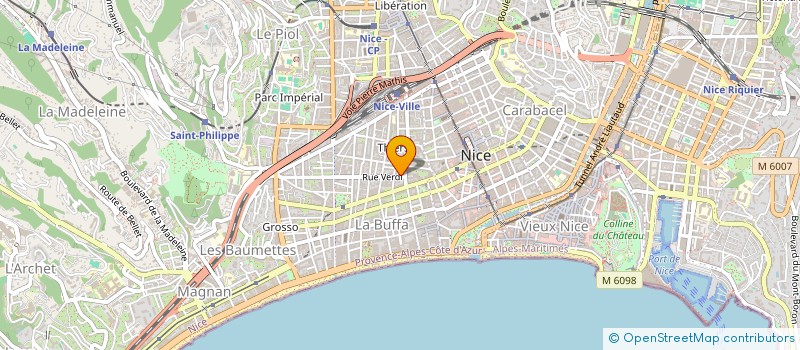 localisation de l'entreprise DM COSTRUZIONI GENERALI à NICE