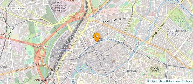 localisation de l'entreprise DM DESIGN&MEDIA à STRASBOURG