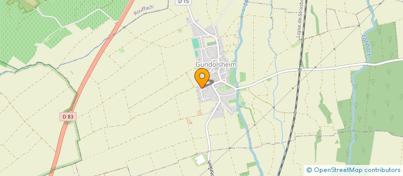 localisation de l'entreprise DM DEVELOPPEMENT  GUNDOLSHEIM