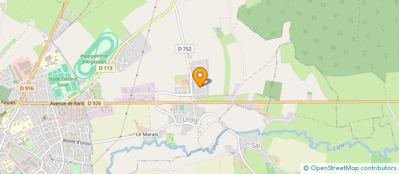 localisation de l'entreprise DM ECLAIR à GOUFFERN EN AUGE