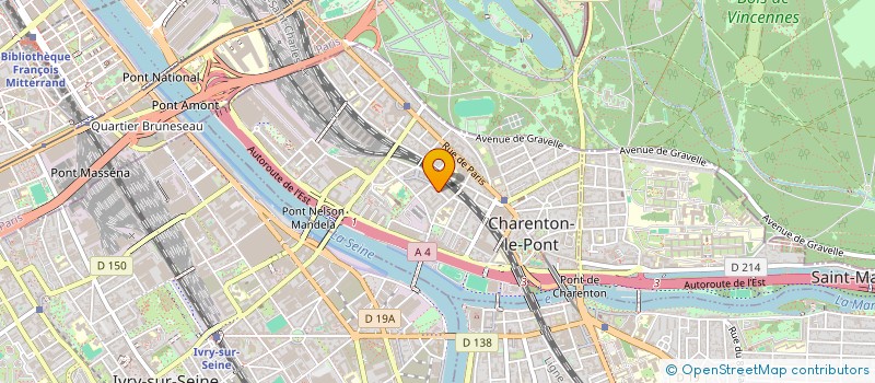 localisation de l'entreprise DM ECO CONSULTING  CHARENTON-LE-PONT