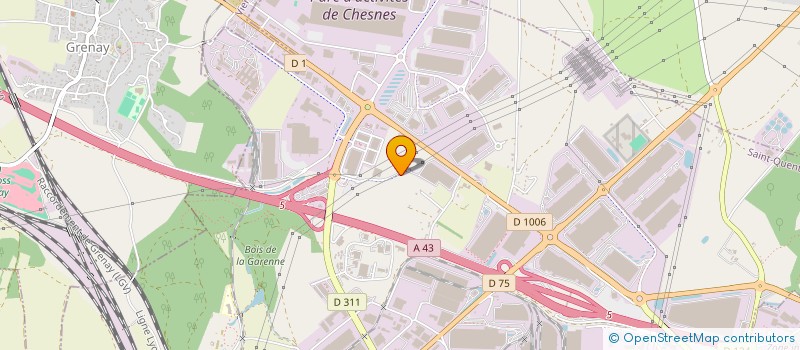 localisation de l'entreprise DM ECOWATT  SAINT-PRIEST