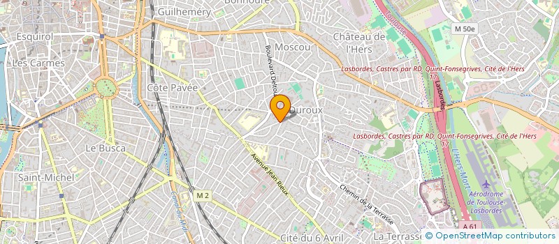 localisation de l'entreprise DM FAMILY à TOULOUSE