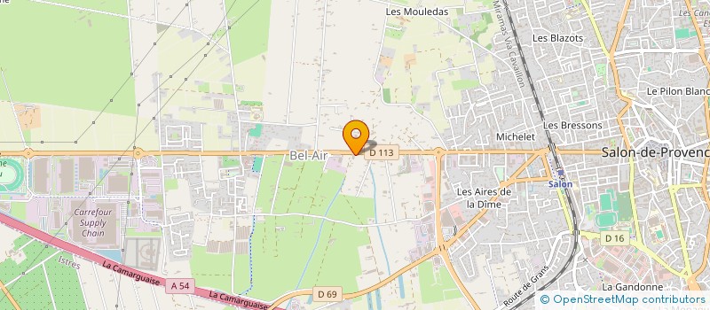 localisation de l'entreprise DM GROUP  SALON-DE-PROVENCE