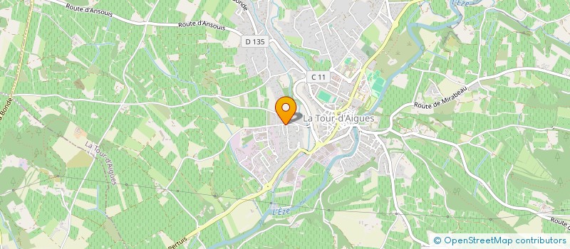 localisation de l'entreprise DM HYGIENE  LA TOUR-D'AIGUES