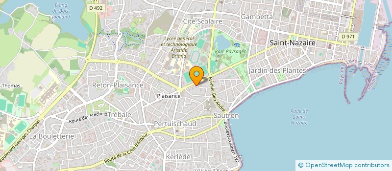 localisation de l'entreprise DM IMMO  SAINT-NAZAIRE