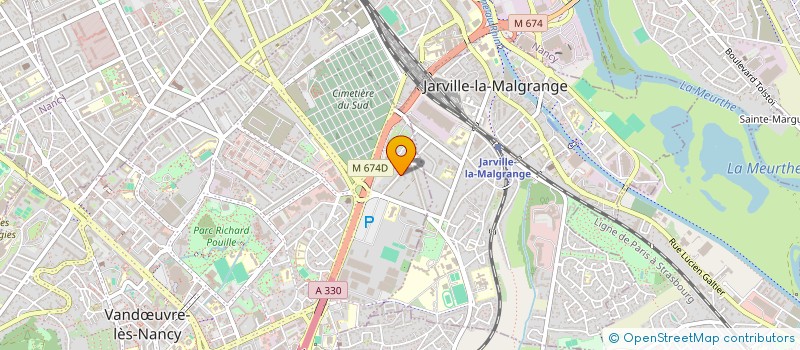 localisation de l'entreprise DM INVEST  VANDUVRE-LES-NANCY