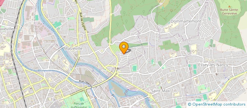 localisation de l'entreprise DM INVEST  MALZEVILLE