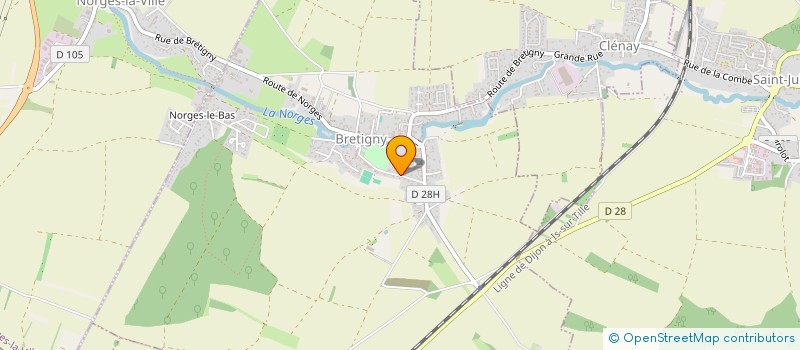 localisation de l'entreprise DM INVEST  BRETIGNY