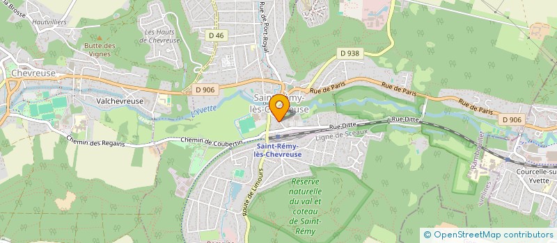 localisation de l'entreprise DM INVESTISSEMENT  SAINT-REMY-LES-CHEVREUSE