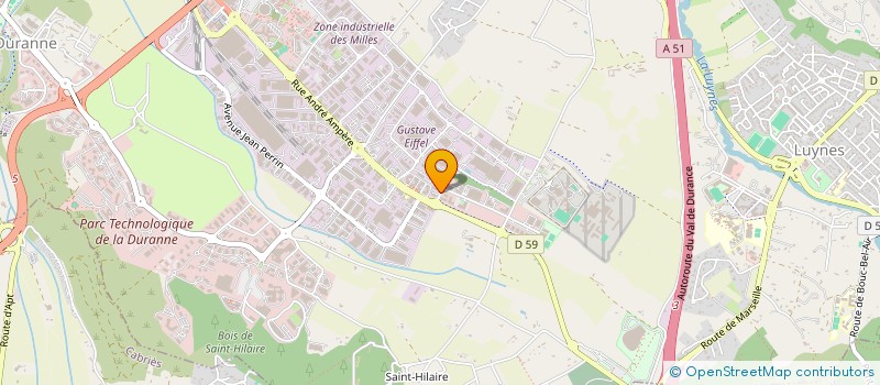 localisation de l'entreprise DM INVESTISSEMENT à AIX-EN-PROVENCE