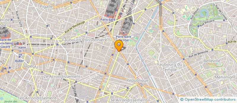localisation de l'entreprise DM INVESTISSEMENT à PARIS