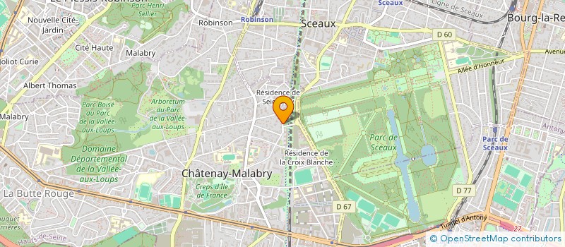 localisation de l'entreprise DM INVESTMENT & SECURITIES  CHATENAY-MALABRY