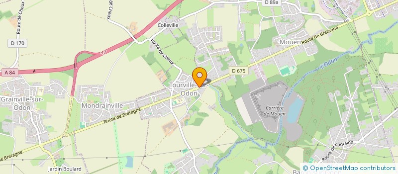 localisation de l'entreprise DM ISO à TOURVILLE-SUR-ODON