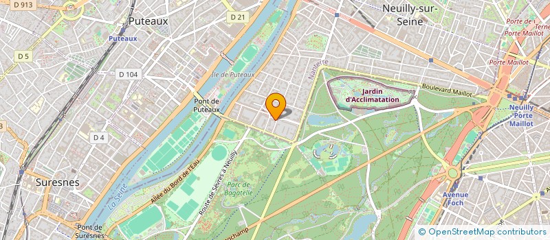localisation de l'entreprise DM-LIMO à NEUILLY-SUR-SEINE