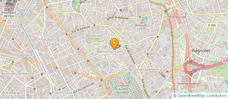 localisation de l'entreprise DM LIVRAISON  PARIS