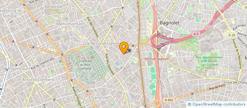 localisation de l'entreprise DM MOBILIER 2026  PARIS