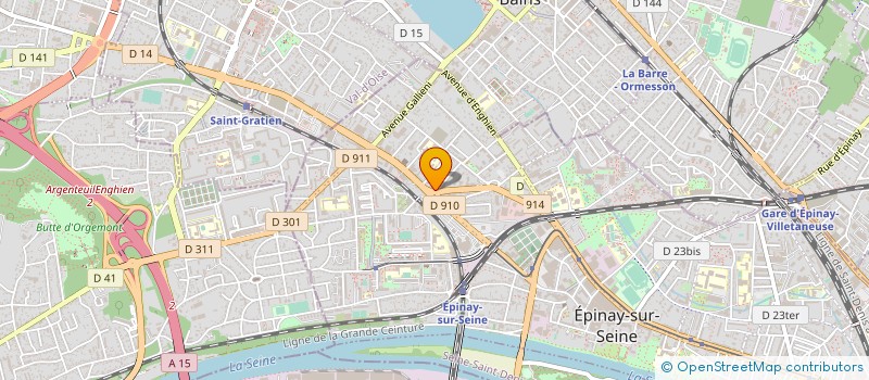 localisation de l'entreprise DM NET SERVICES à EPINAY-SUR-SEINE