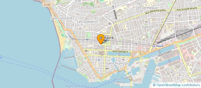 localisation de l'entreprise DM OPTIC à LE HAVRE
