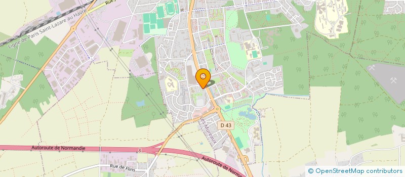 localisation de l'entreprise DM PARE-BRISE  ANDRESY