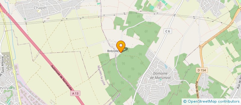 localisation de l'entreprise DM PARTICIPATIONS à VERNOUILLET