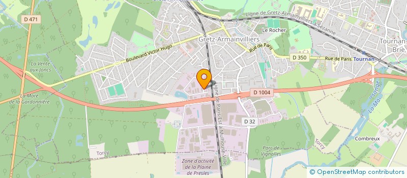 localisation de l'entreprise DM PLAISANCE  TOURNAN-EN-BRIE