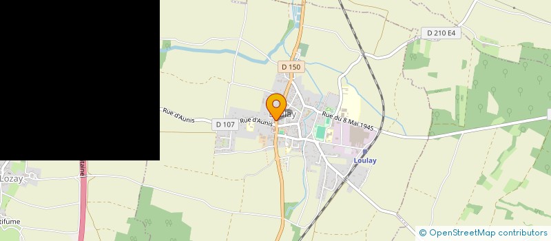 localisation de l'entreprise DM PLOMBERIE CHAUFFAGE  LOULAY