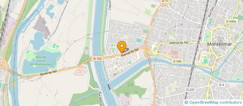 localisation de l'entreprise DM PREMIUM-AUTO à MONTELIMAR