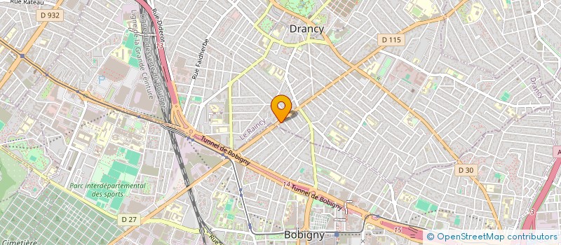 localisation de l'entreprise DM PROTECTION  BOBIGNY