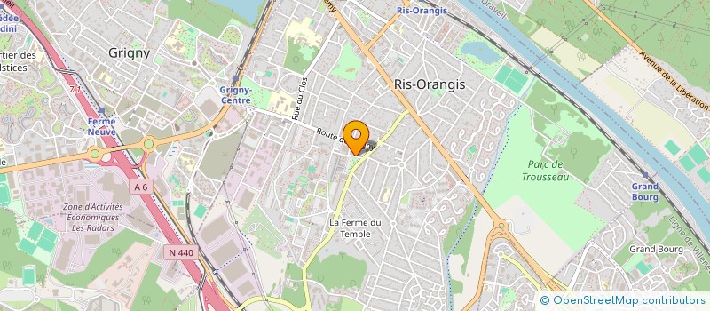 localisation de l'entreprise DM RENOV'CARRELAGE à RIS-ORANGIS