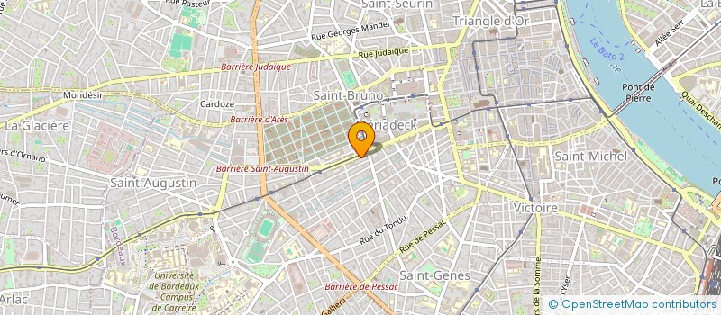 localisation de l'entreprise DM RESTAURATION  BORDEAUX