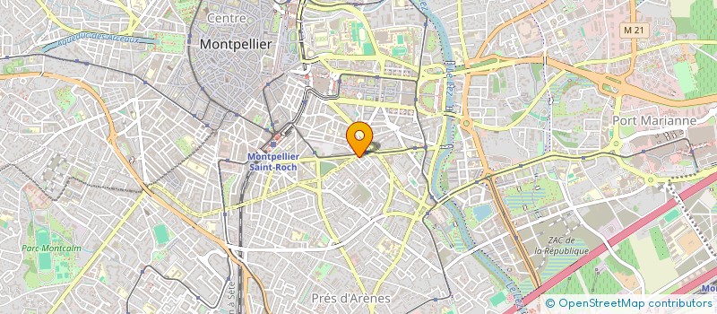 localisation de l'entreprise DM RESTAURATION SARL à MONTPELLIER
