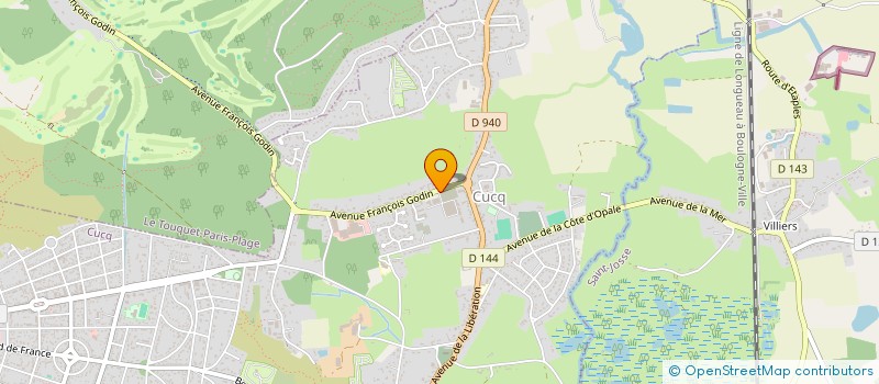 localisation de l'entreprise DM SERVICES  CUCQ