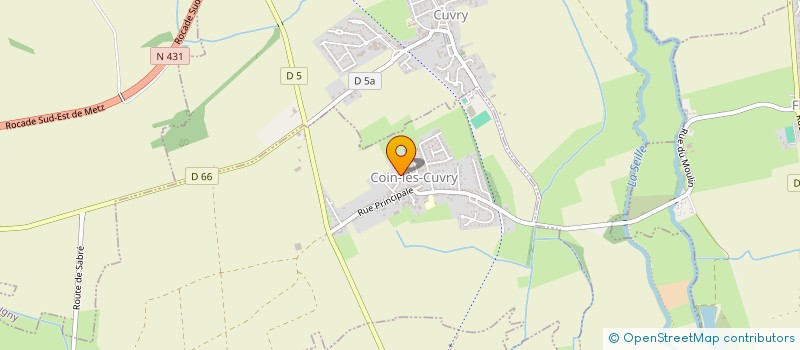 localisation de l'entreprise DM SERVICES à COIN-LES-CUVRY