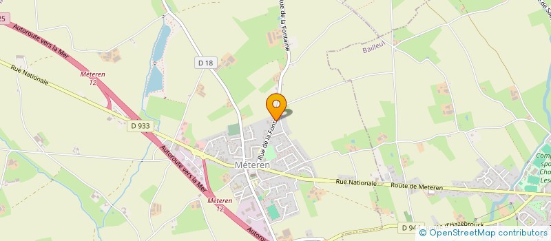 localisation de l'entreprise DM SERVICES  METEREN