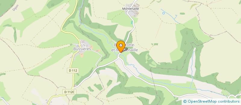 localisation de l'entreprise DM SERVICES  BUSSEROTTE-ET-MONTENAILLE