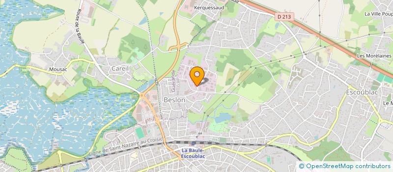localisation de l'entreprise DM SERVICES ET DEMENAGEMENTS à LA BAULE-ESCOUBLAC