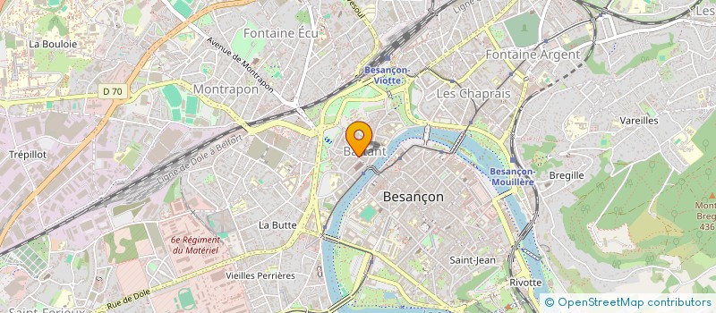 localisation de l'entreprise DM SIMAO.NETT à BESANCON