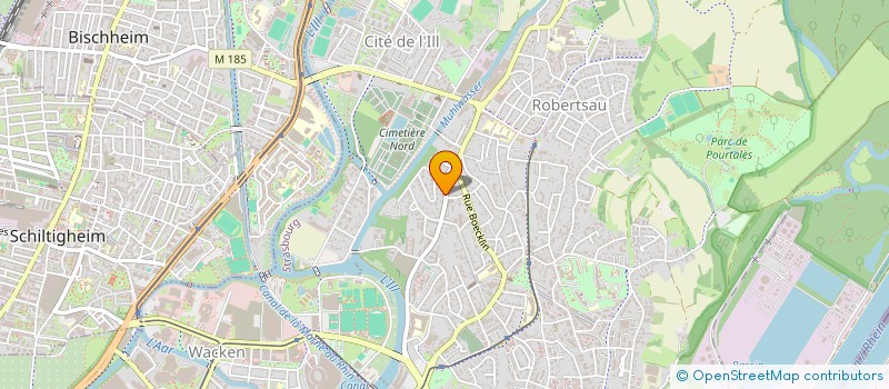 localisation de l'entreprise DM SOLUTIONS  STRASBOURG